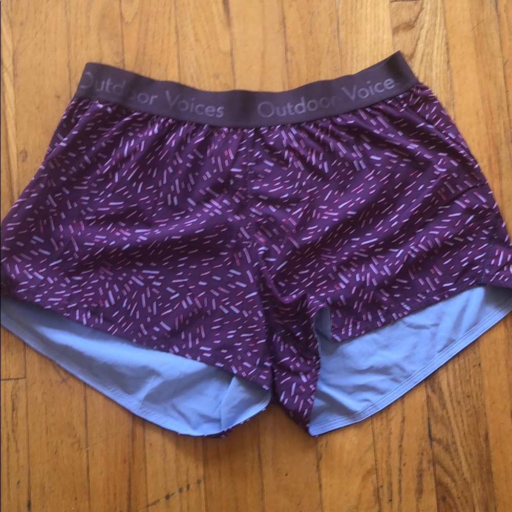 Outdoor Voices Relay Short size M
